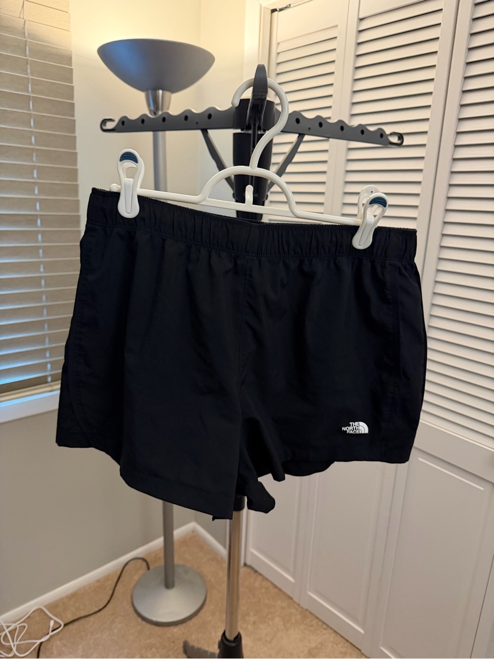 The North Face Black Women's Athletic Shorts with Logo